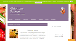 Desktop Screenshot of ghiottonepavese.com